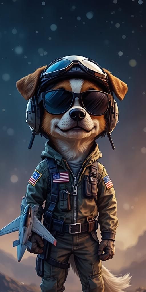 Sky Warrior: Air Force Dog Pilot