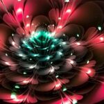 Abstract, Glare, Flower, Glow, Fractal wallpaper
