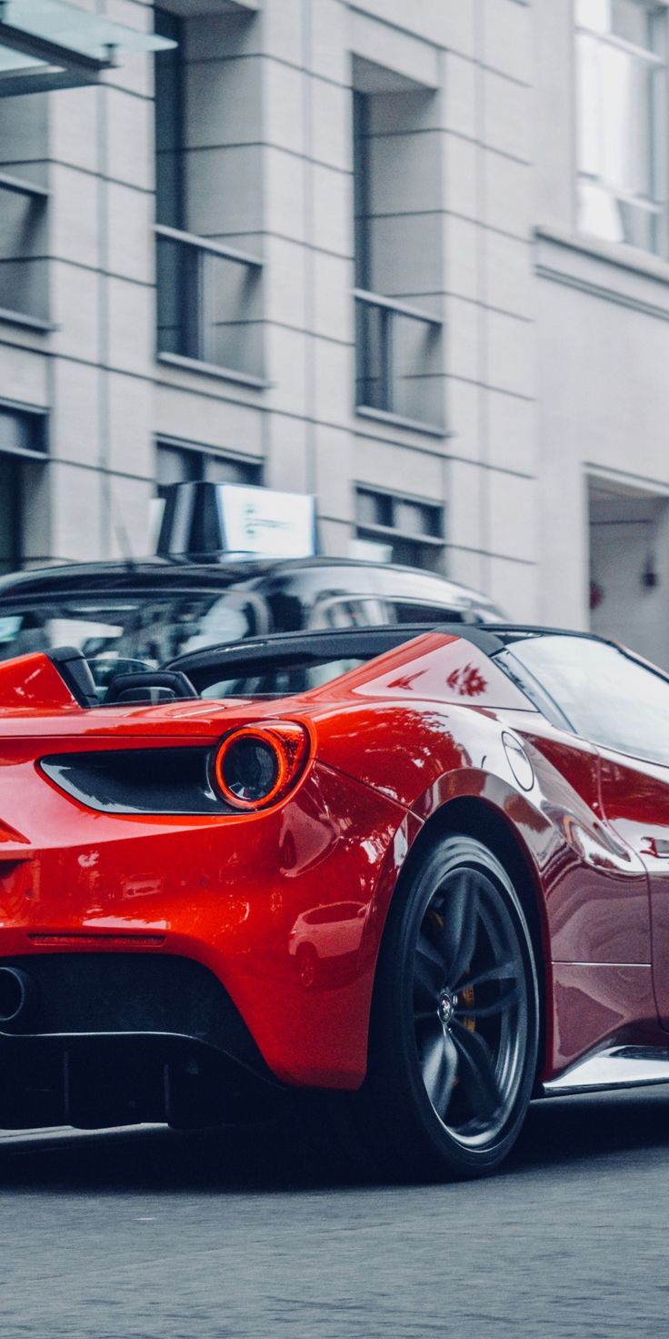 Ferrari 458 & F430 – Race Car Wheel Detail Wallpaper