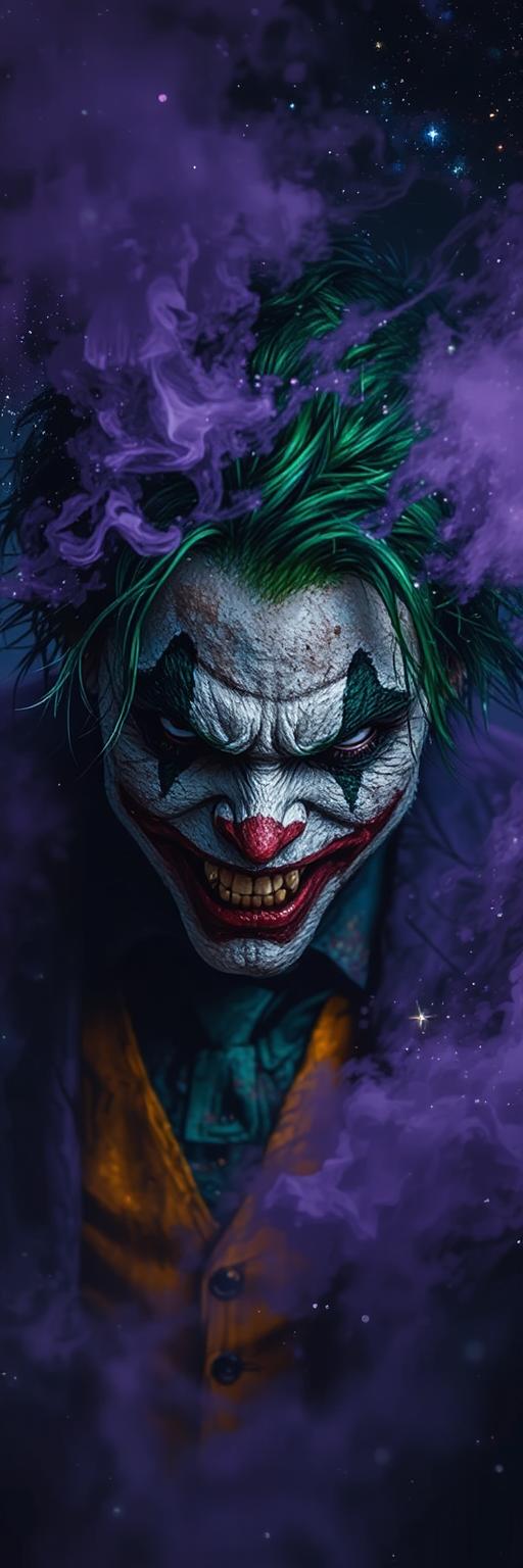 Joker Smoke Chaos Wallpapers