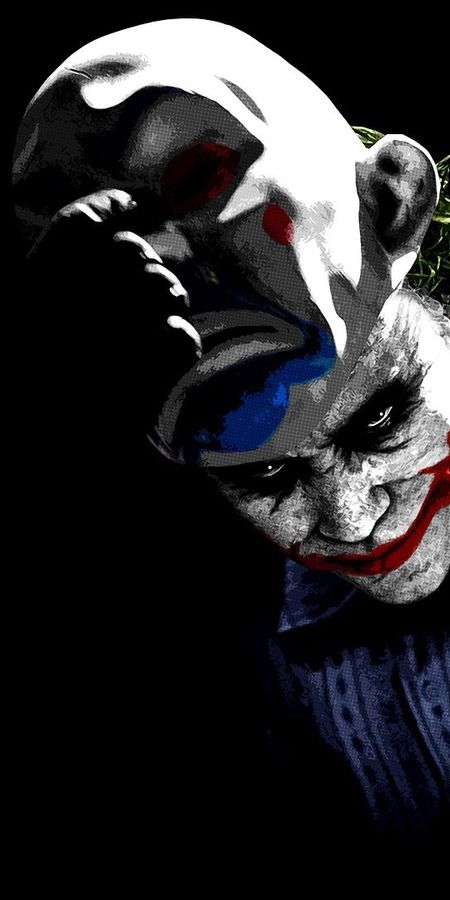 Creepy Clown Dark Wallpaper
