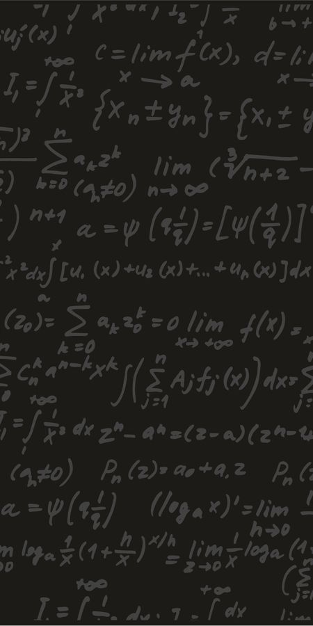 Mathematical Equations Chalkboard Wallpaper
