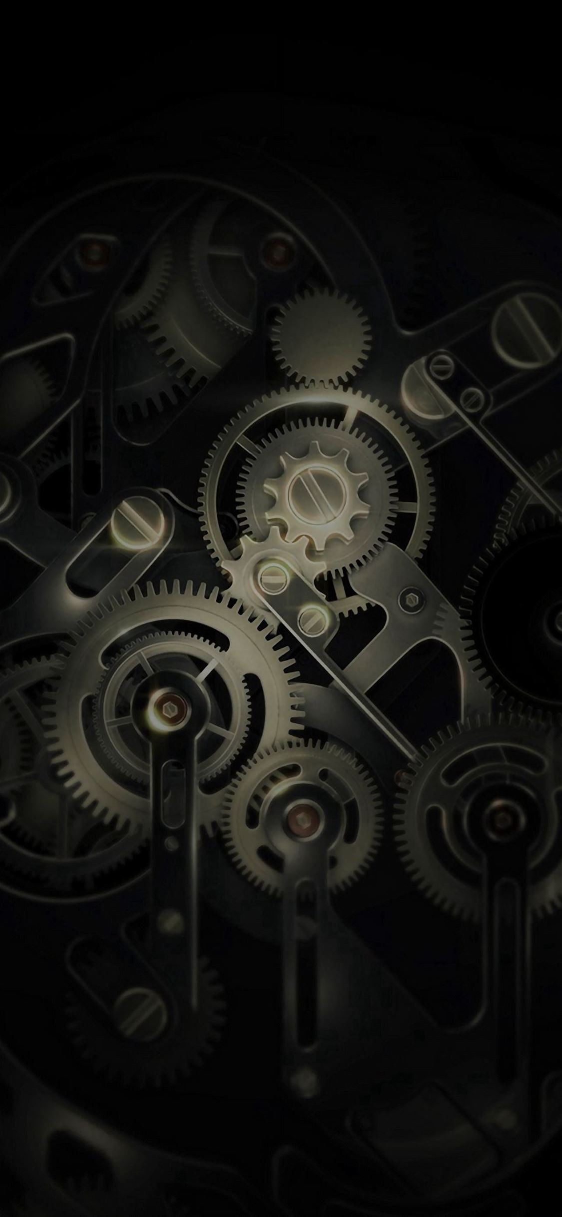 huawei mate gear dark illust art iphone 11 pro