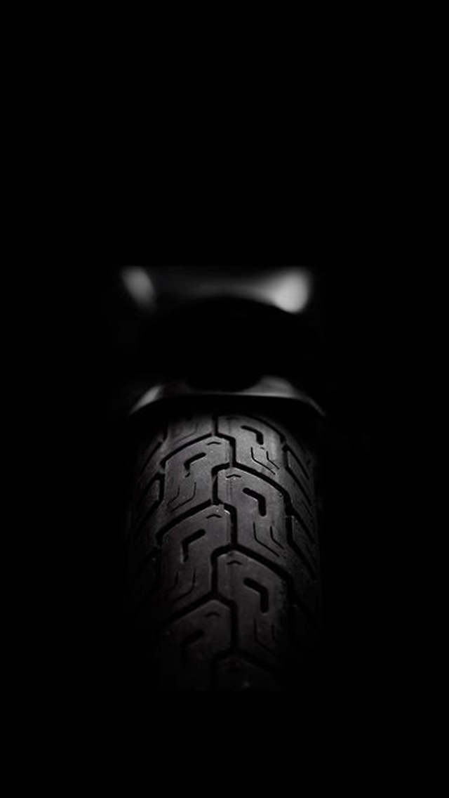 motorcycle rear tire dark iphone