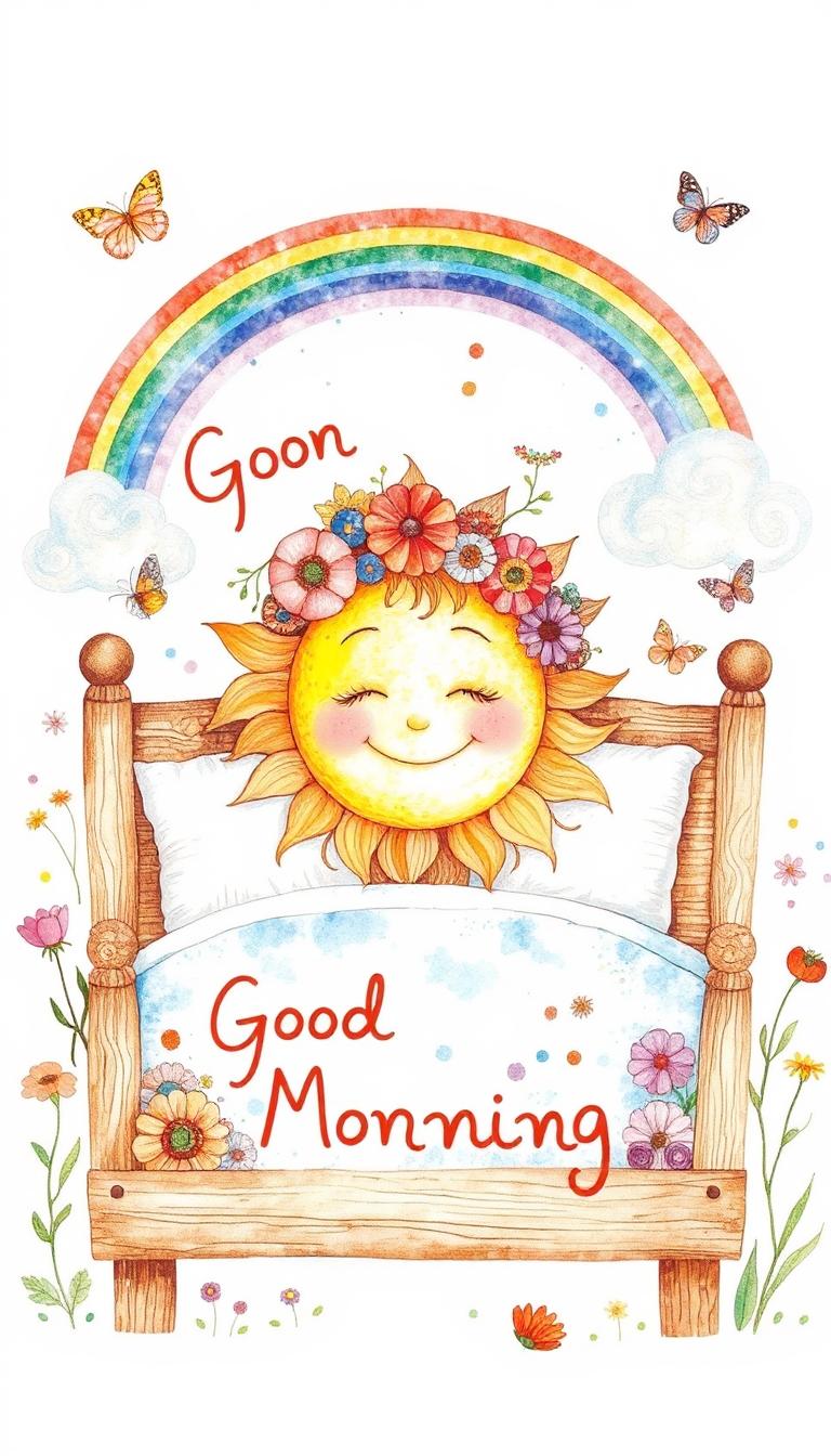 Good Morning Sun Wallpaper