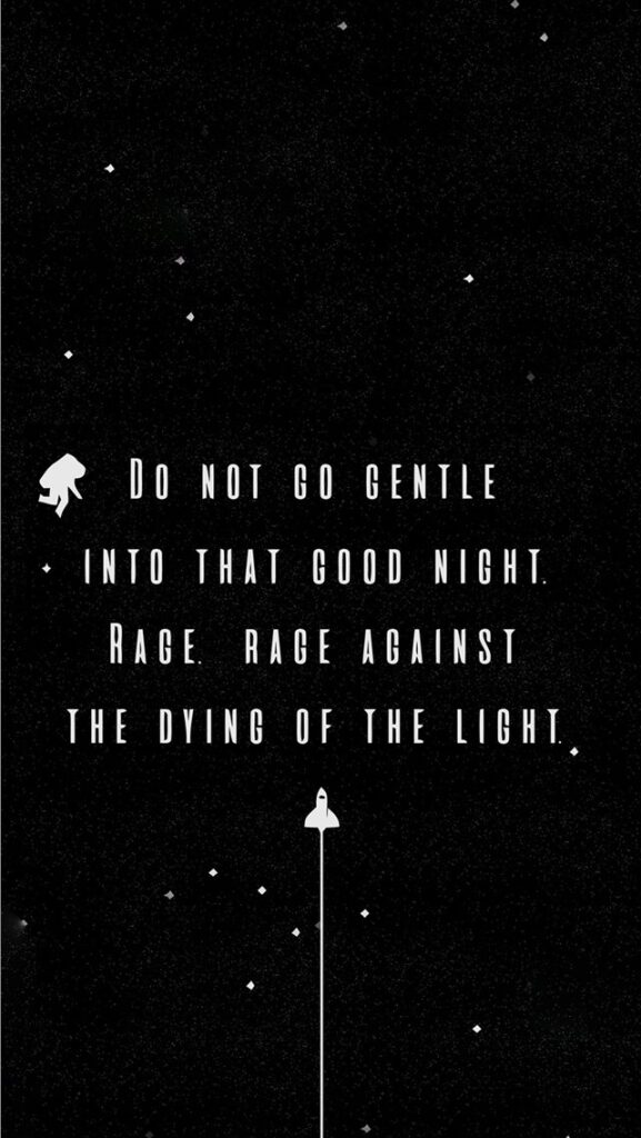 interstellar movie typography iphone