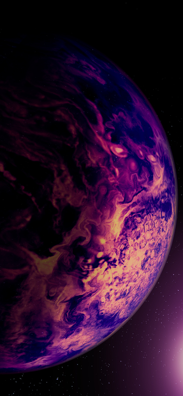 174033 atmosphere earth purple world astronomical object 1242x2688 30