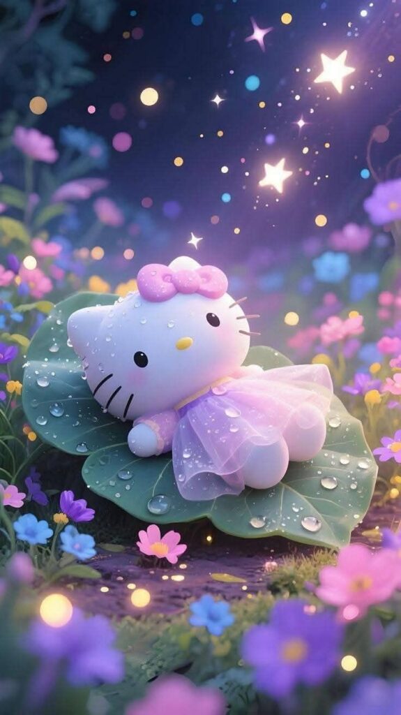 Hello Kitty Wallpapers: Cute and Colorful Designs for Your Devices 913da2378303f1dbf1995a25a15766e7