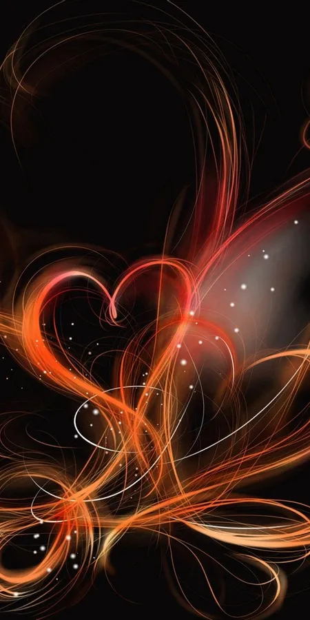 Smoky Heart Love Wallpaper