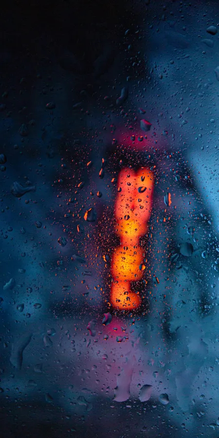 Phone wallpaper: Blur, Drops, Smooth, Glass, Water, Macro, Wet