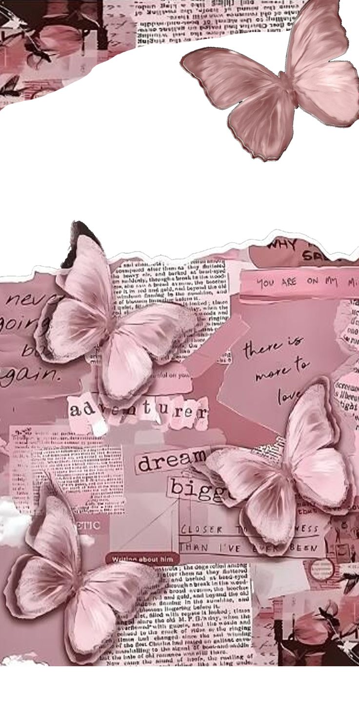 Dreamy Butterfly Aesthetic Wallpaper