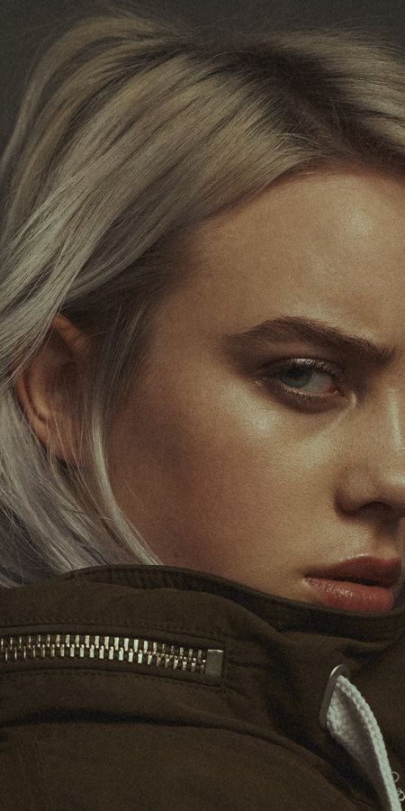 Billie Eilish Pop Star Phone Wallpaper