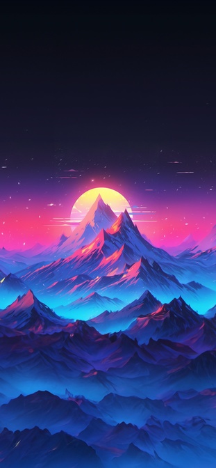 175948 nature atmosphere purple natural landscape world 1242x2688