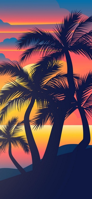 Afterglow Light Dusk Wallpaper