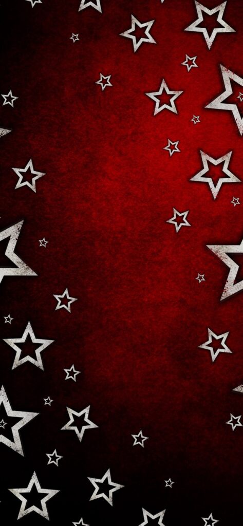 181440 star red red star black canvas 1242x2688