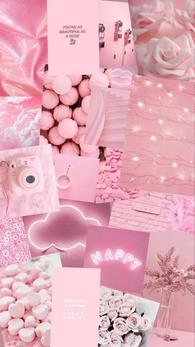 Magical Pastel Pink Aesthetic Wallpaper