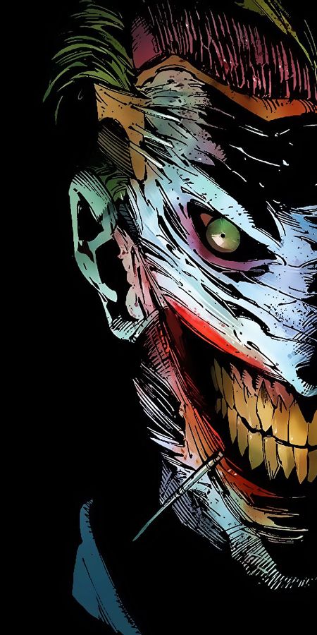 Neon Joker Wallpaper