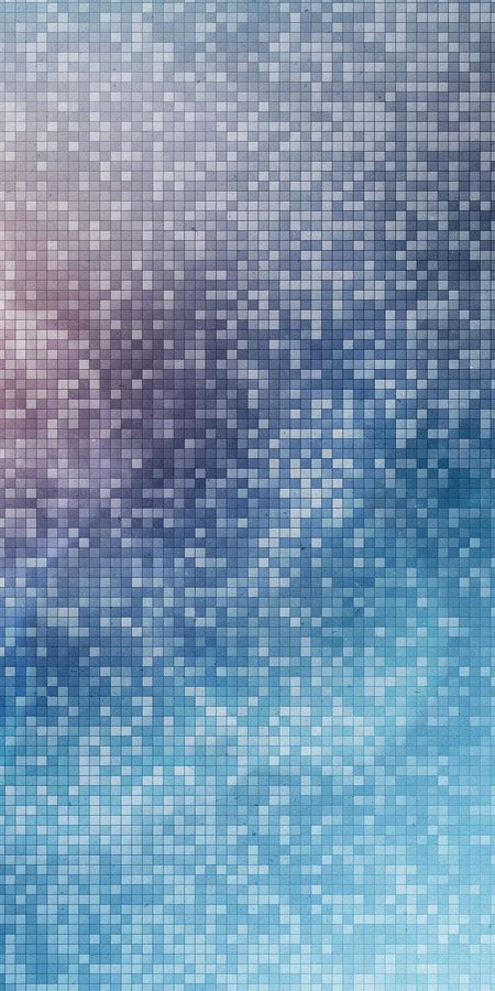 Pastel Mosaic Gradient Wallpaper