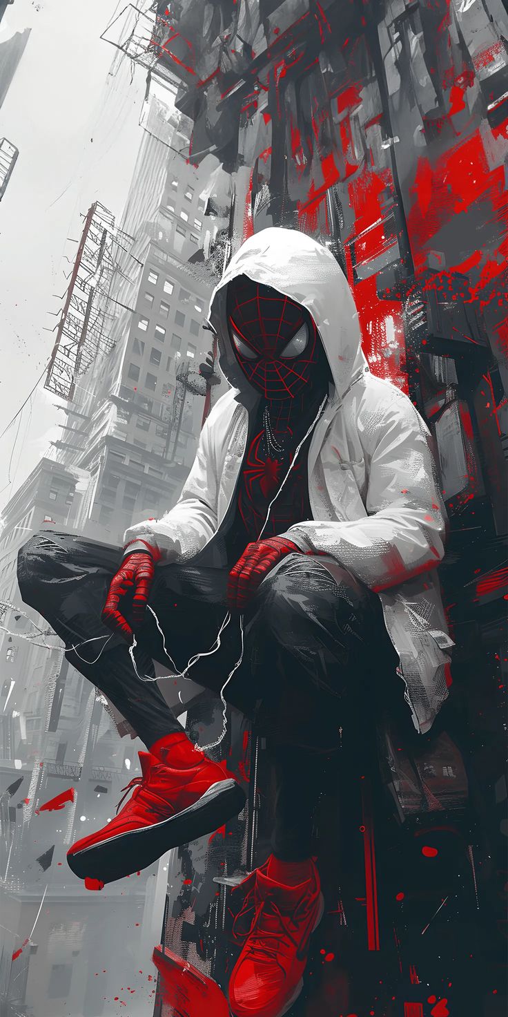 Spider-Man Urban Noir Wallpaper