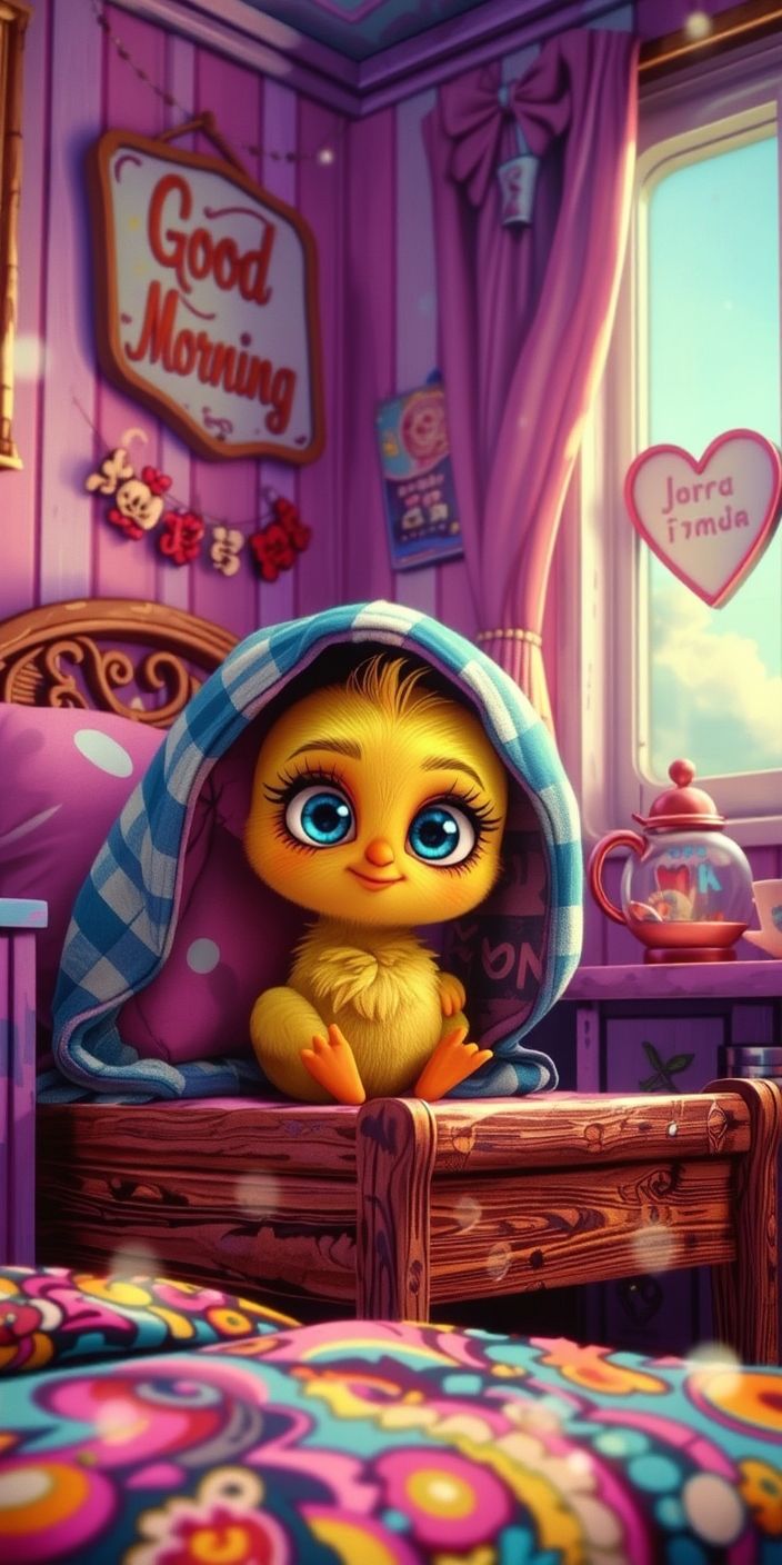 Good Morning Chick Wallpaper