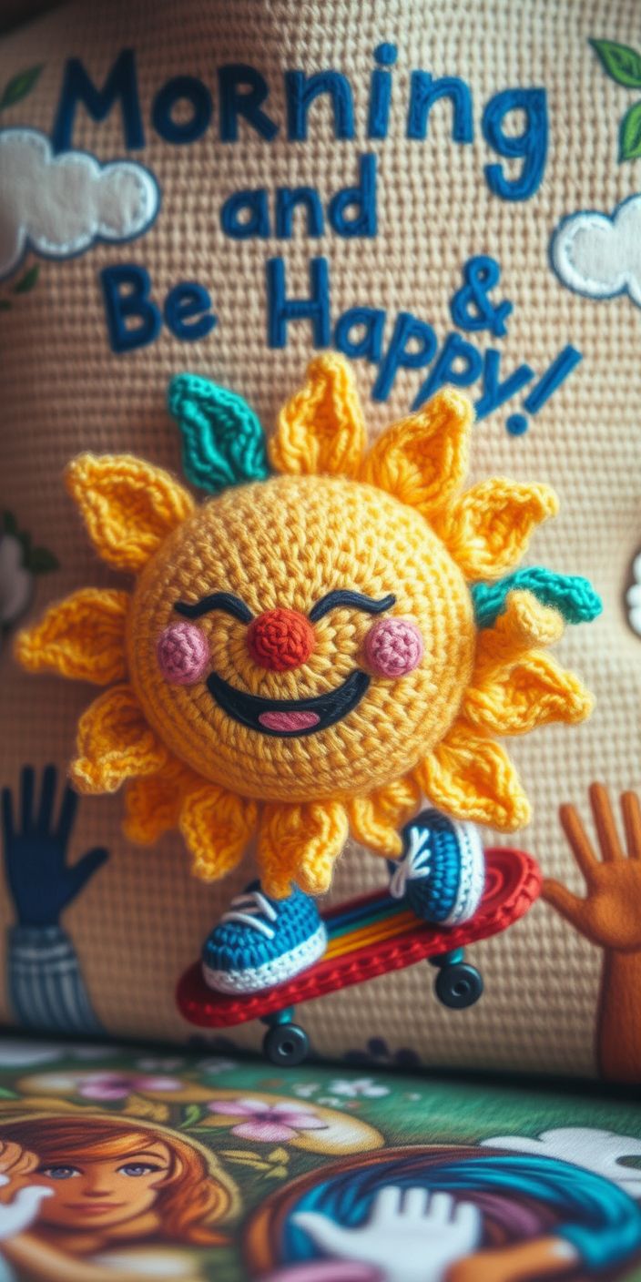 Happy Morning Sun Wallpaper