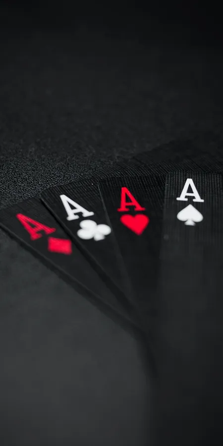 Elegant Casino-Themed Card Game Showdown